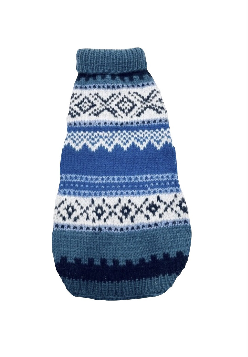 Håndstrikket Ullgenser, Lengde 30 Cm, Bryst 34 Cm