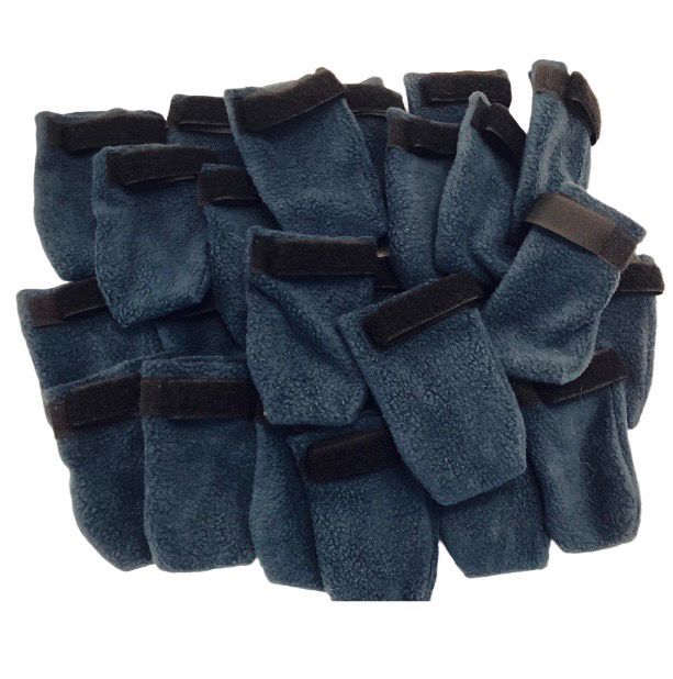Håndsydde Polarfleece Sokker