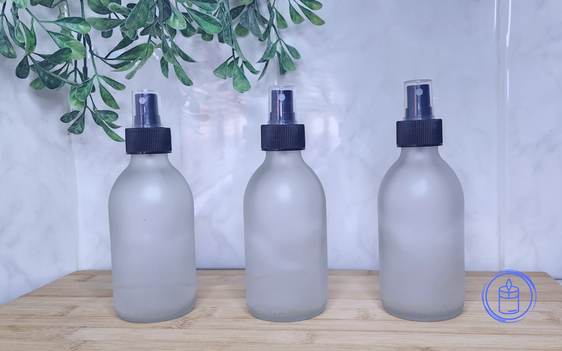 200ml Frosted White Bottle
