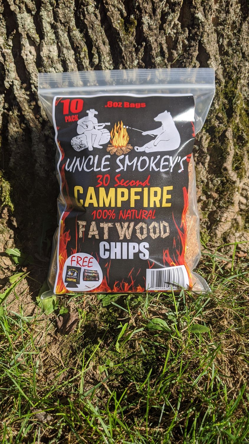.8 oz. Fatwood Chips 10-PACK
