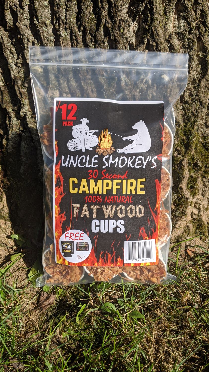 Fatwood CUPS 12-PACK