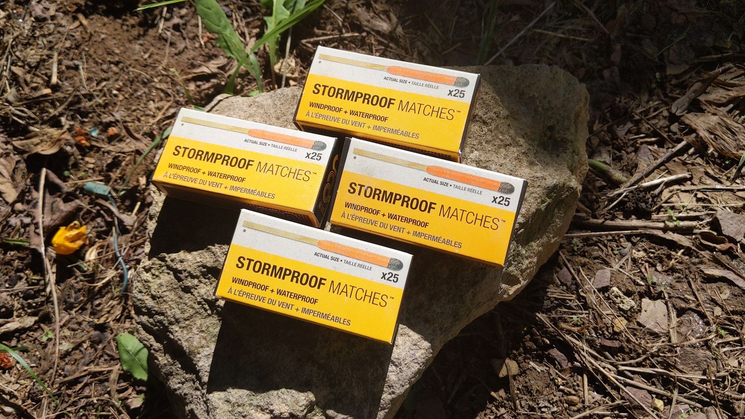UCO Stormproof, Waterproof & Windproof 25 Matches 4-PACK