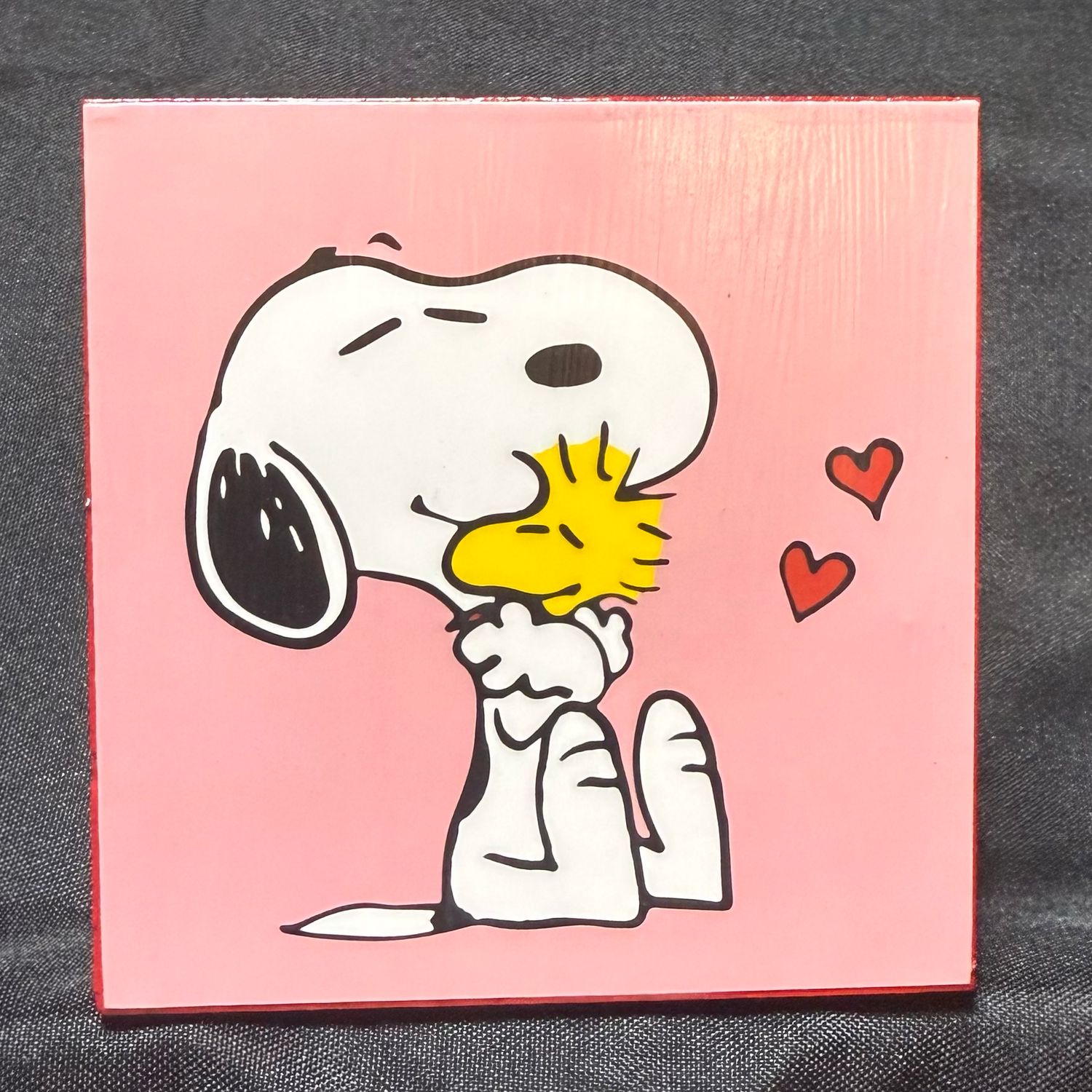 Snoopy Love home decor blocks