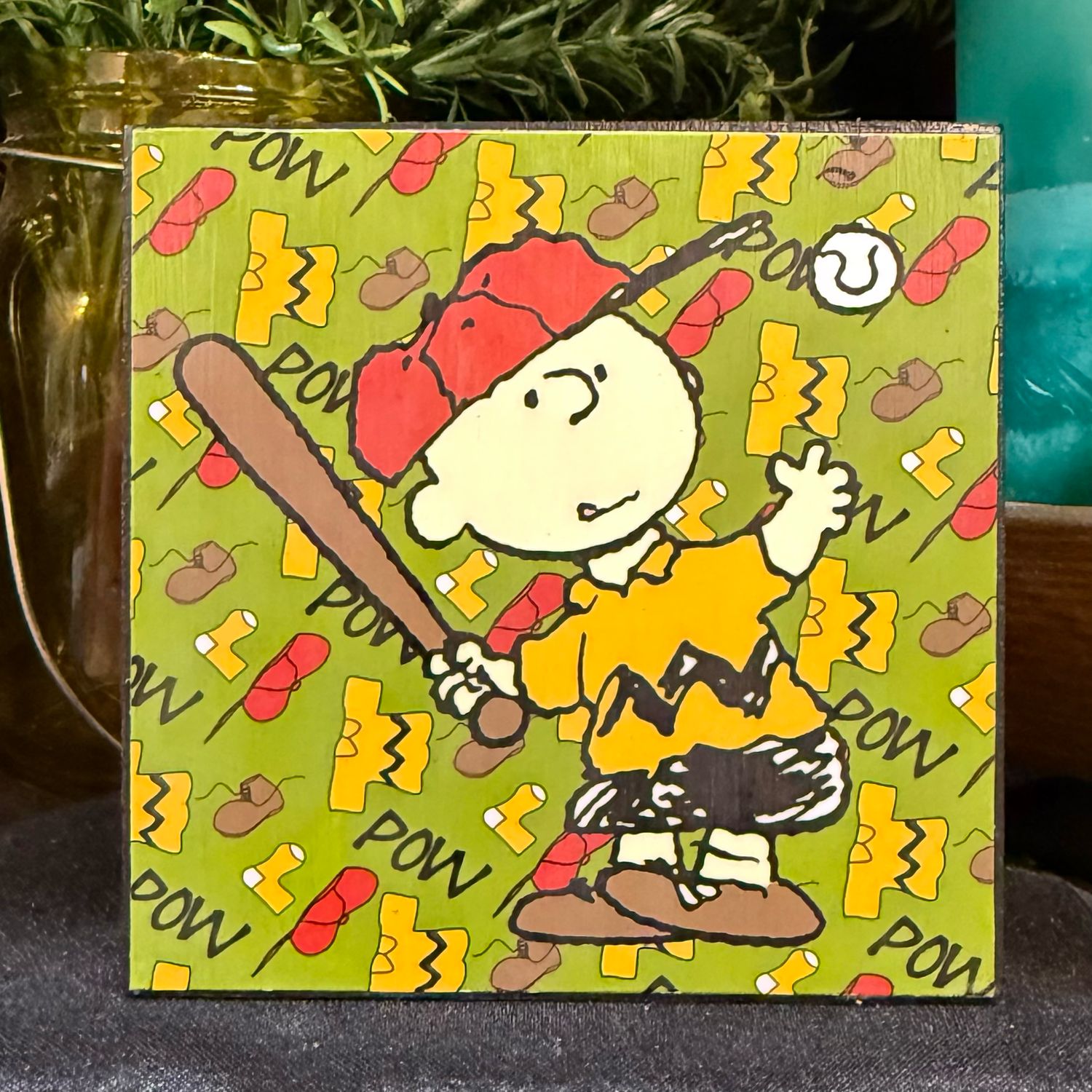 Peanuts Characters home decor blocks