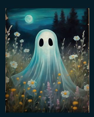 Halloween Ghosts decor blocks