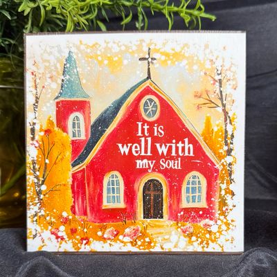 Fall time home decor blocks &amp; gifts