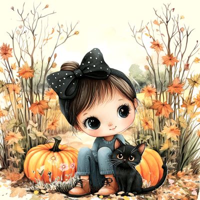 Fall Girls home decor blocks &amp; gifts