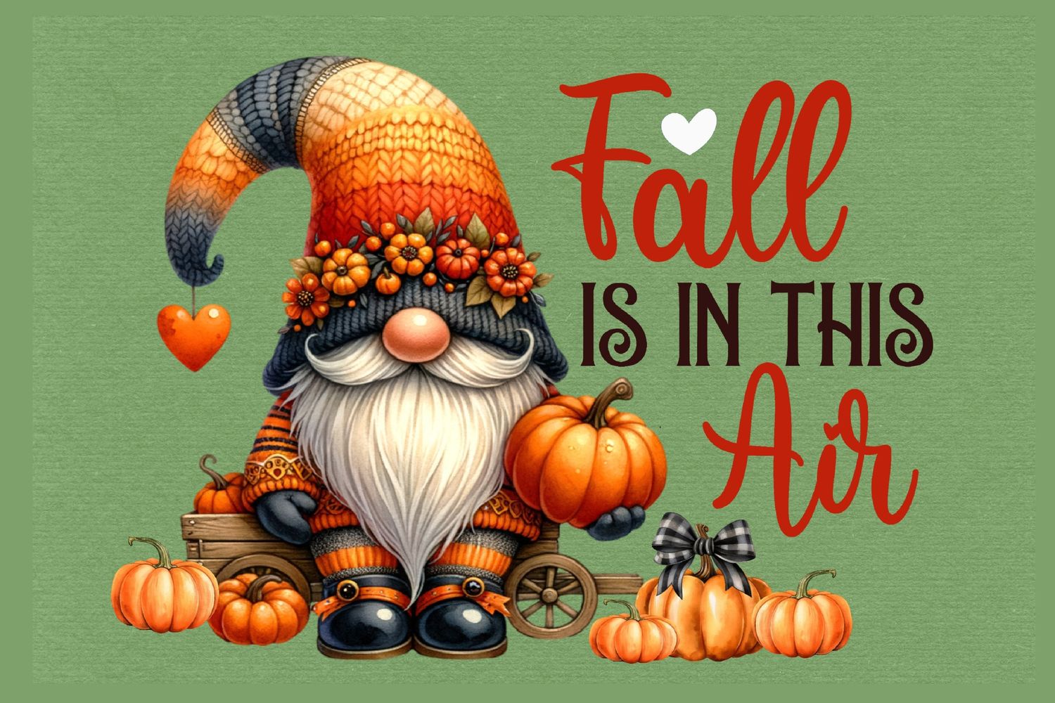 Fall Gnome home decor blocks