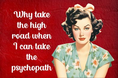 Vintage Snarky Housewives - set C