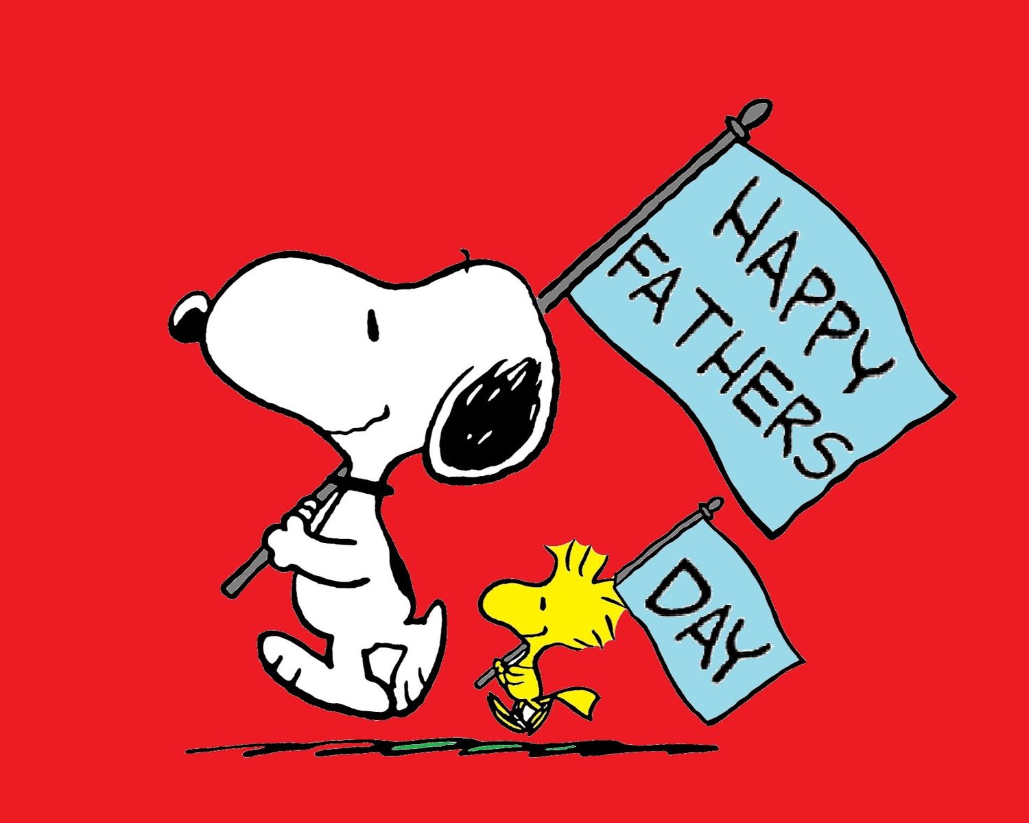 Peanuts Fathers Day home decor blocks