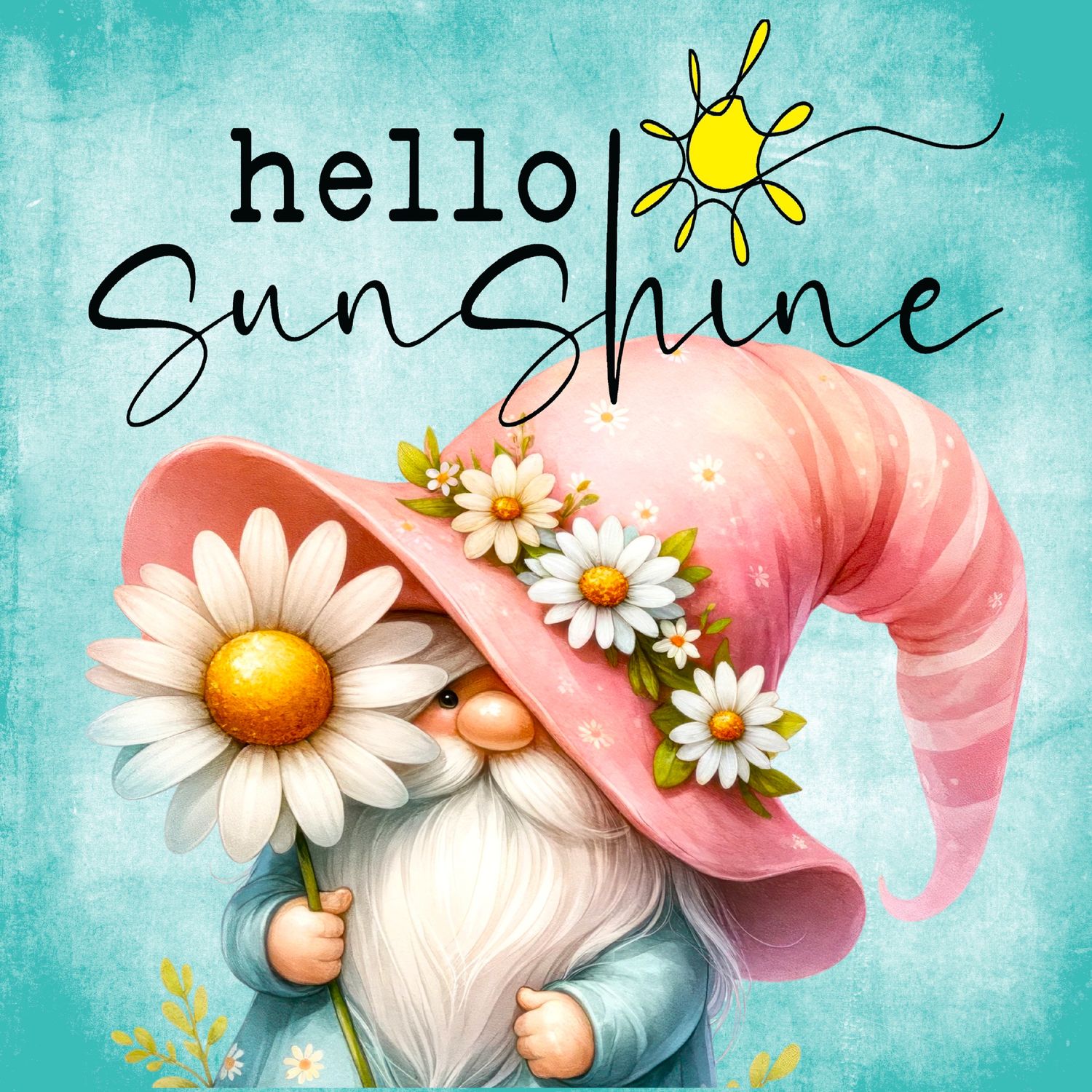 Spring &amp; Summer Gnomes home decor blocks