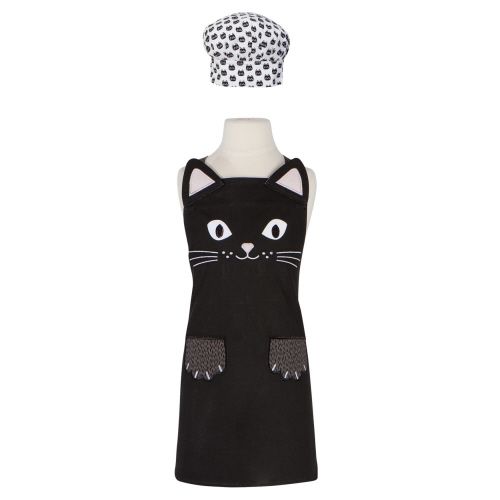 Apron &amp; Hat Set Child&#39;s - Cat