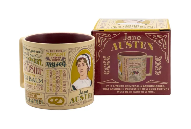 Jane Austen Quotes Mug UPG