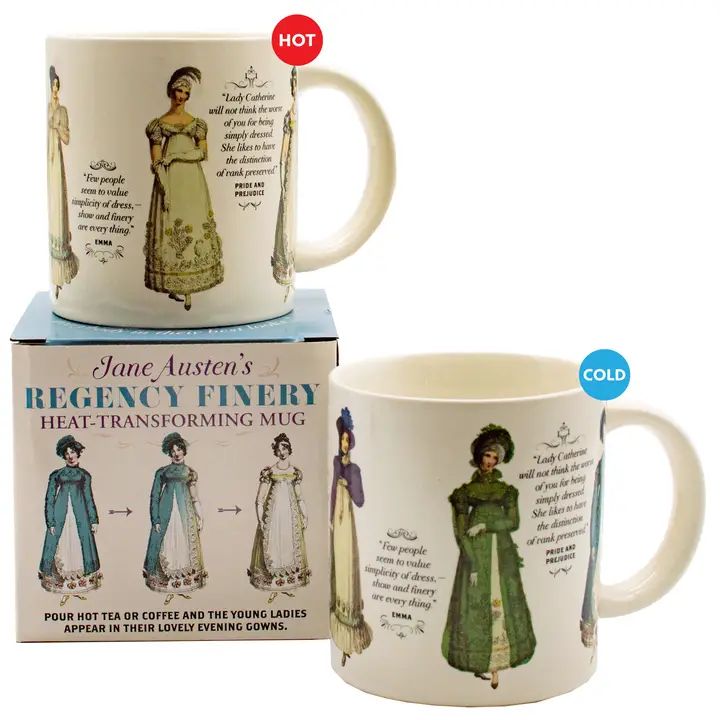 Jane Austen Transforming Mug UPG