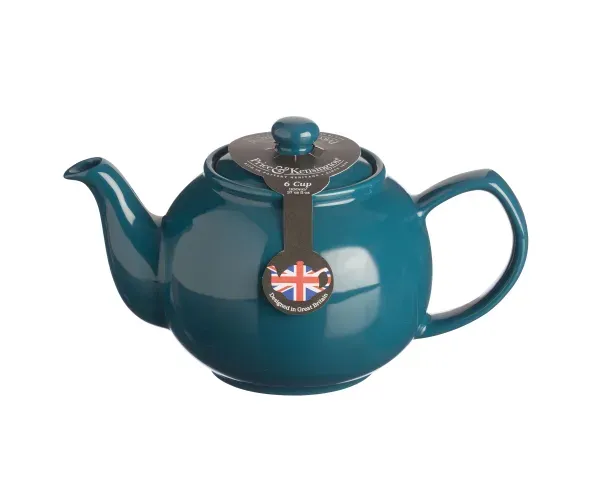 P&amp;K 6 c. Teapot - Teal