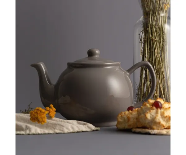 P&amp;K 6 c. Teapot - Charcoal