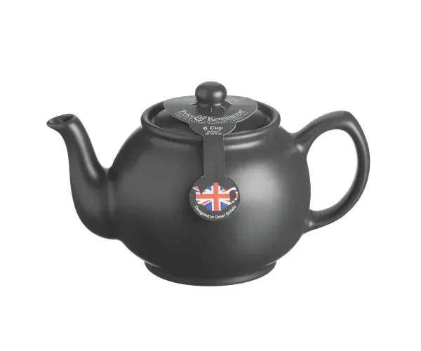 P&amp;K 6 c. Teapot - Matte Black