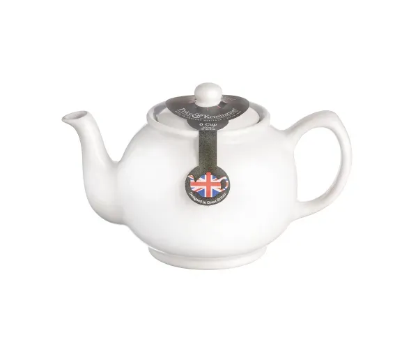 P&amp;K 6 c. Teapot - White
