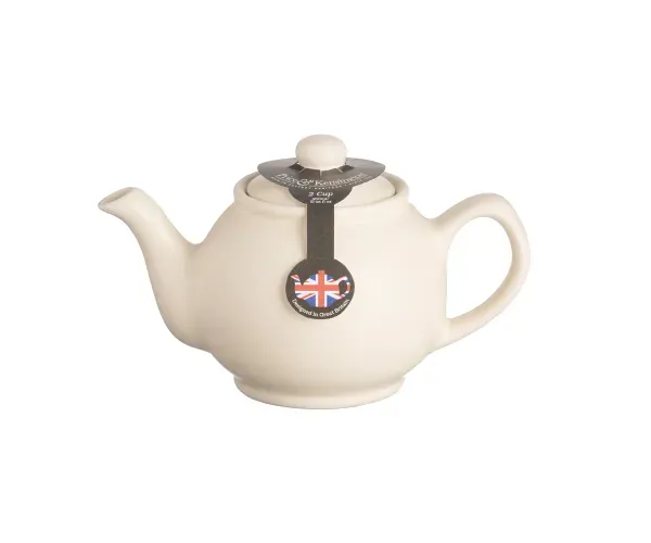 P&amp;K  2 c. Teapot - Matte Cream