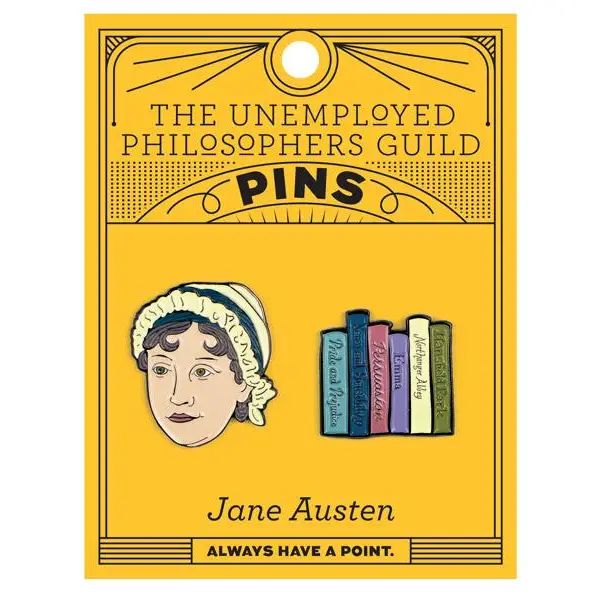 Jane Austen /Book Pin UPG