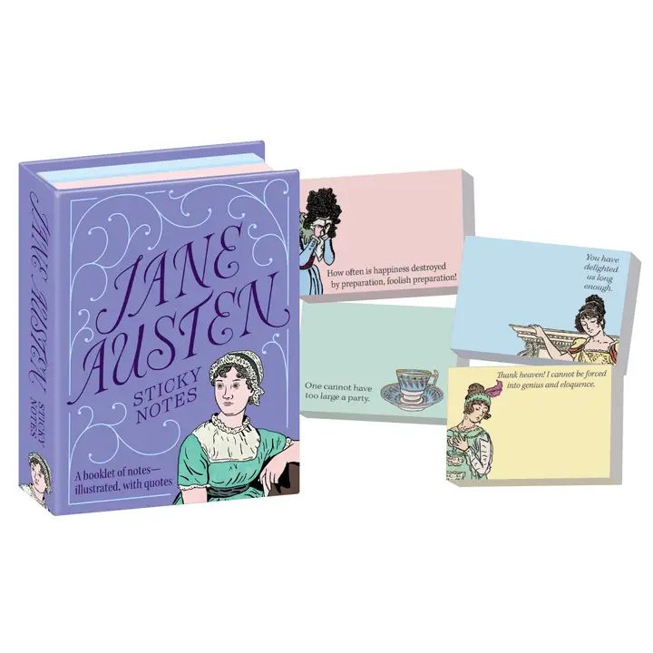 Jane Austen Sticky Notes Book UPG