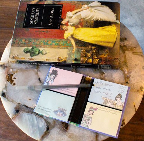 Jane Austen Sticky Notes Book UPG