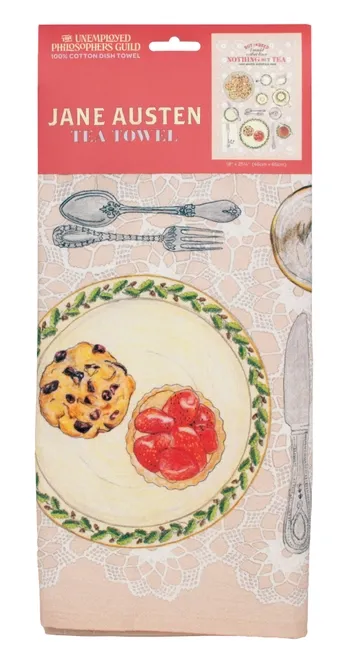 Jane Austen Tea Towel UPG