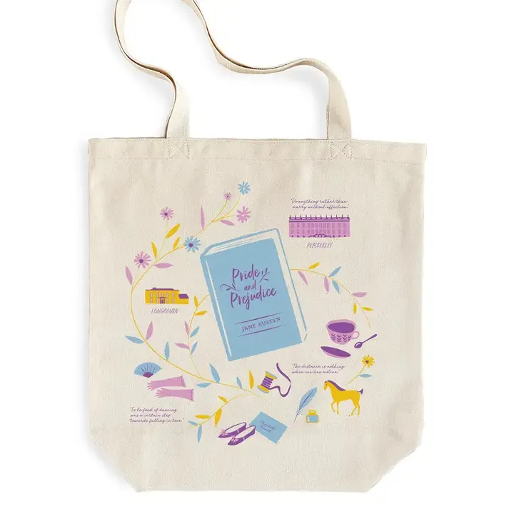Pride &amp; Prejudice Tote Bag