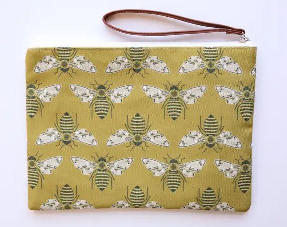 Zip Pouch - Busy Bee Gingiber