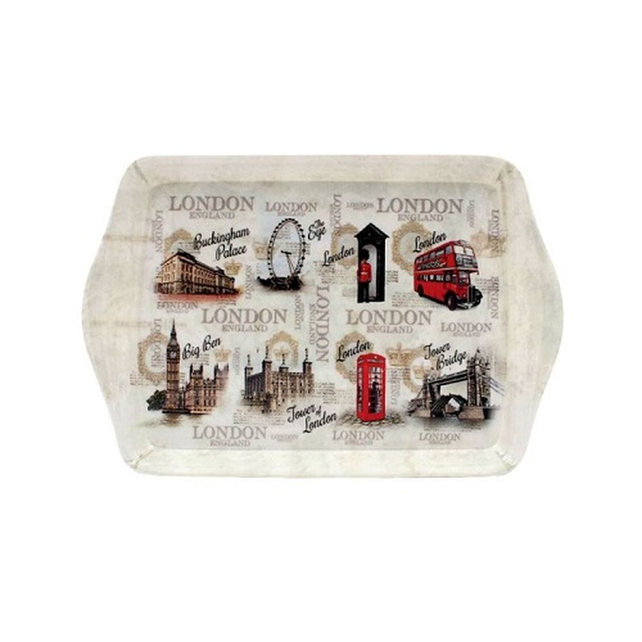 Vintage London tray