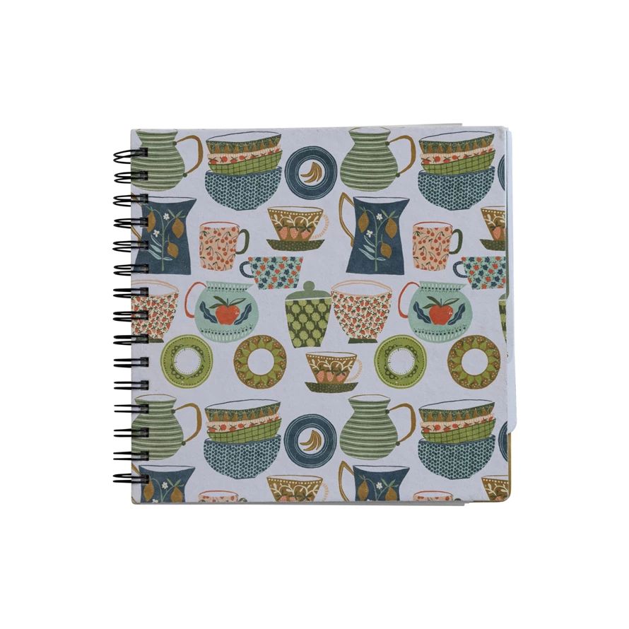 Spiral Recipe Book Journal