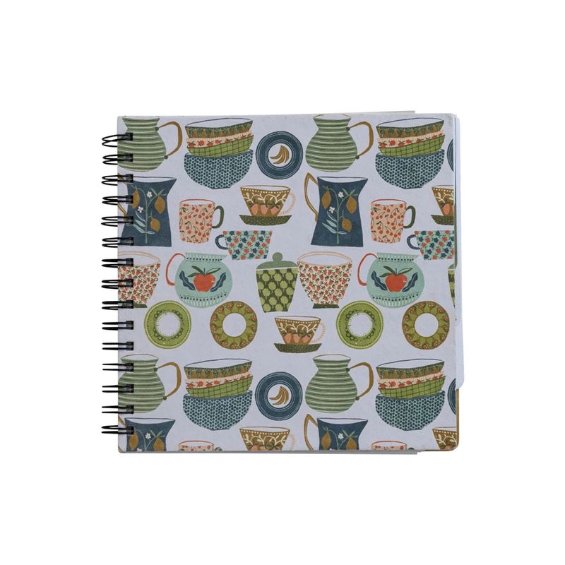 Spiral Recipe Book Journal