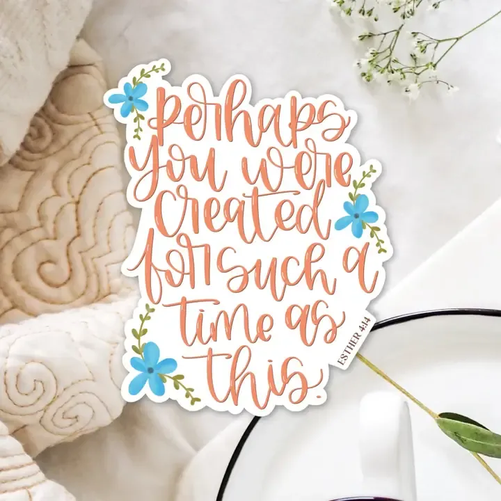 TaleMeCo - Esther 4:14 Sticker