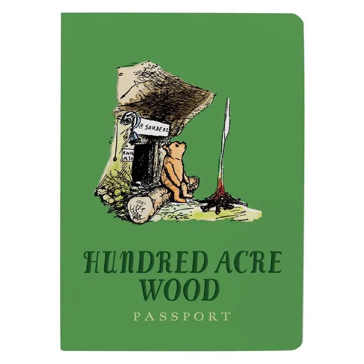 Passport Notebooks - Hundred Acre Wood