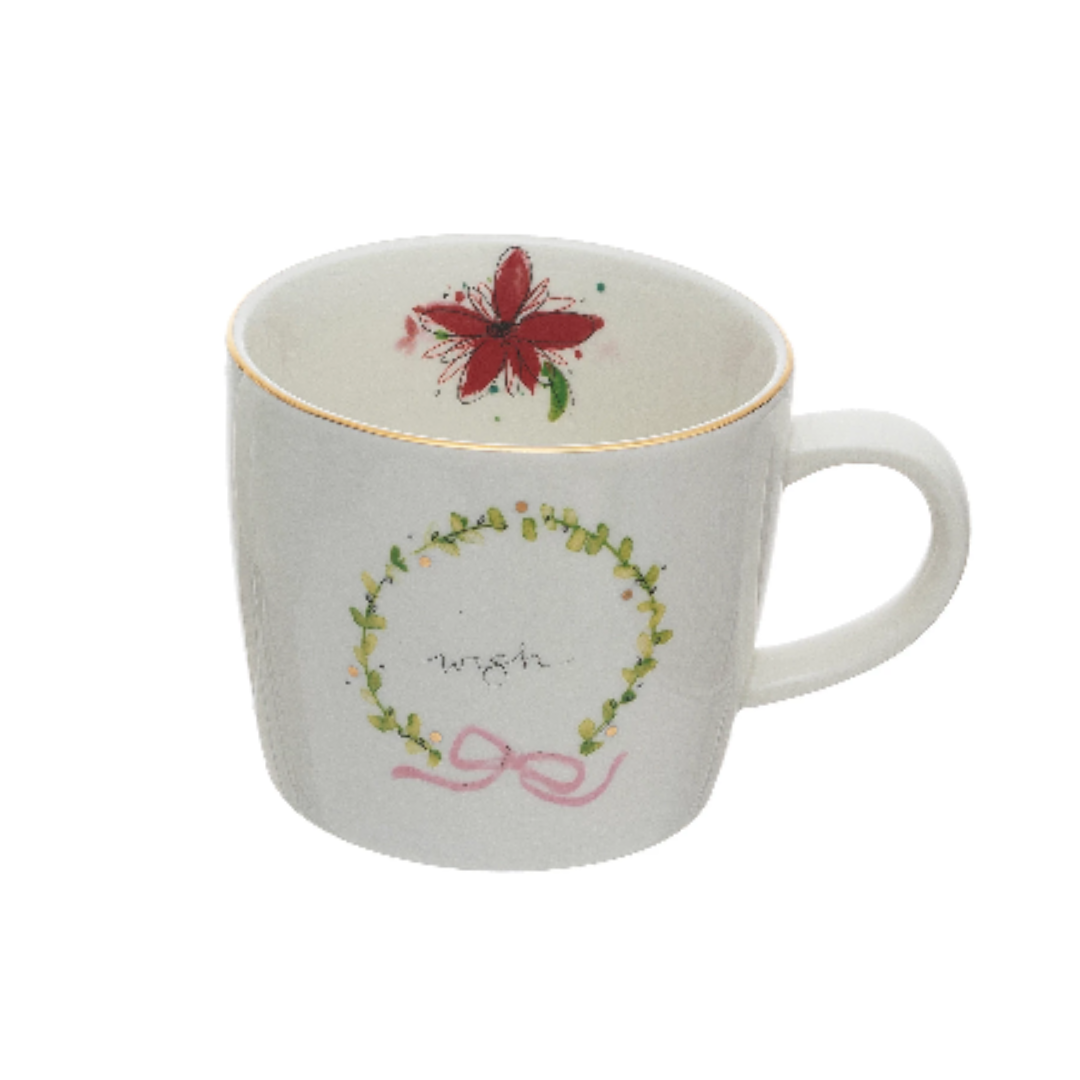 Holiday Mug 12 oz - Wish
