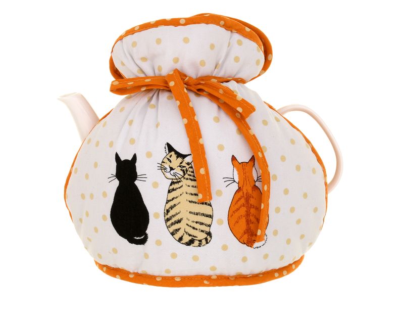 Tea Cosy Cats in Waiting Muff