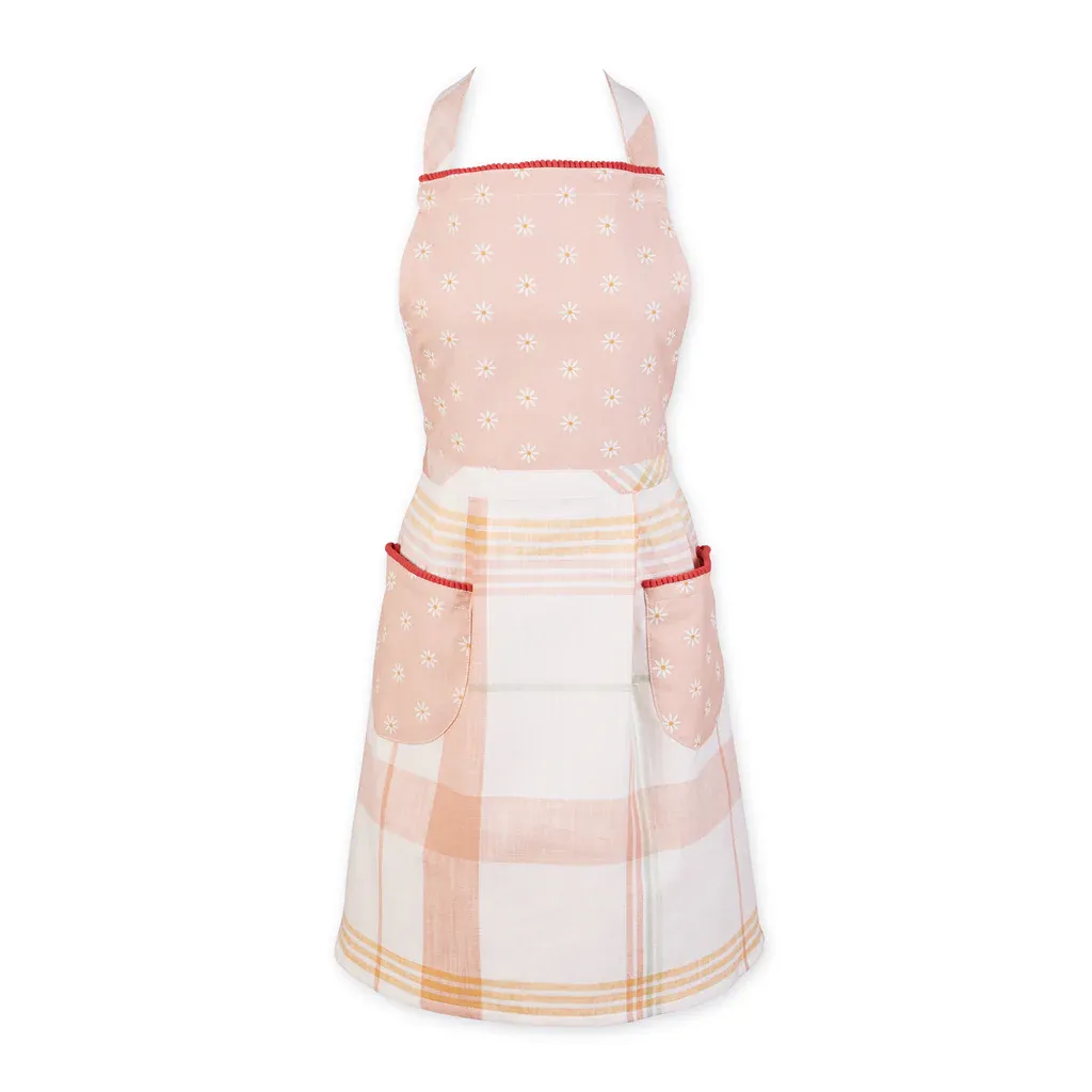 Apron Daisy Stripe