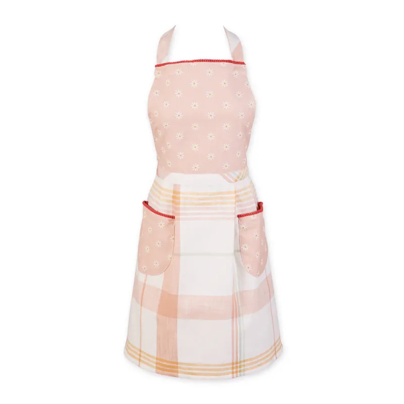 Apron Daisy Stripe