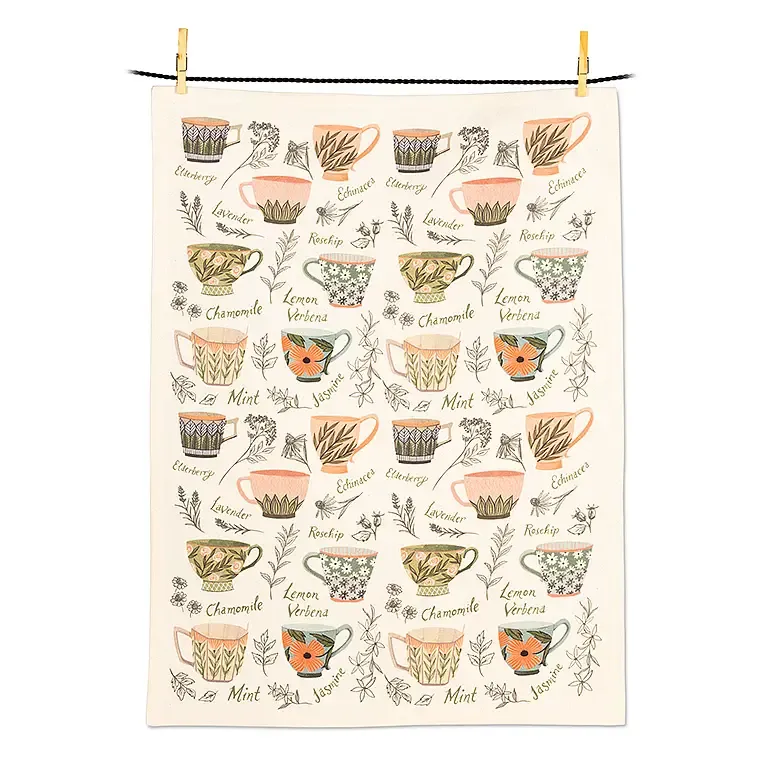 Tea Garden Tea Towel Abb