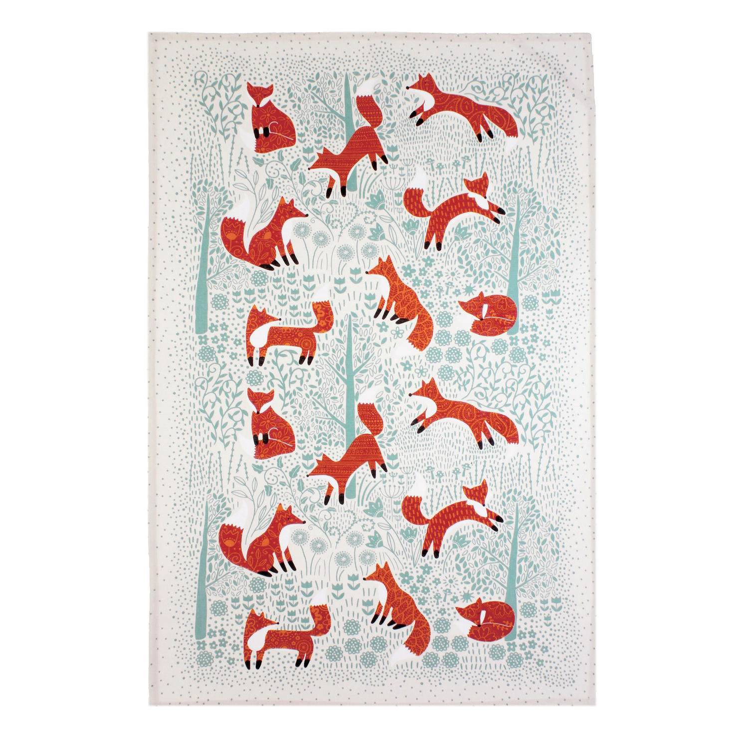 Foraging Fox Tea Towel UW