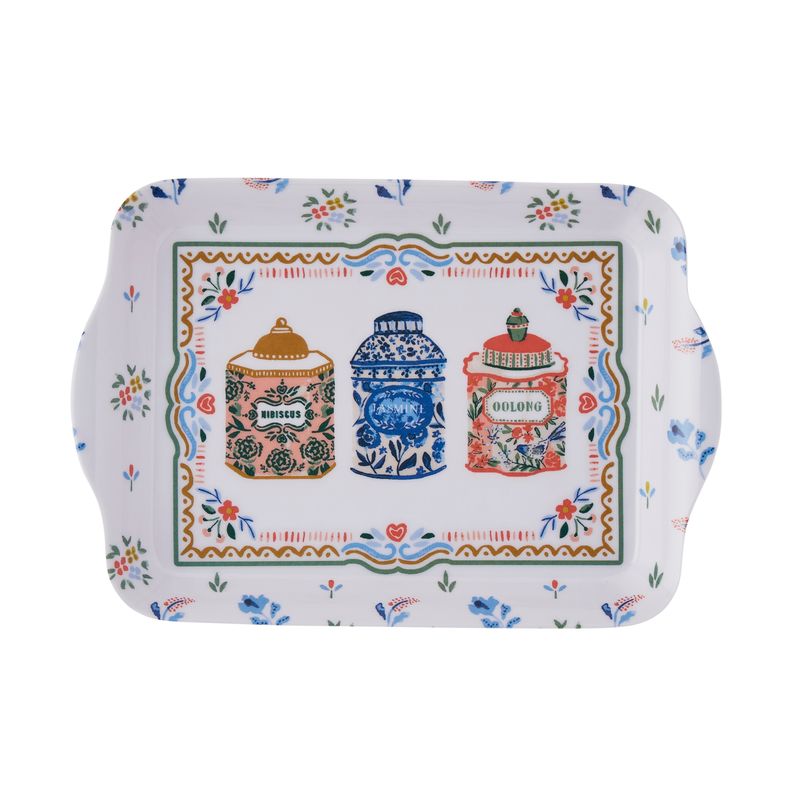 Tea Tins Scatter Tray UW