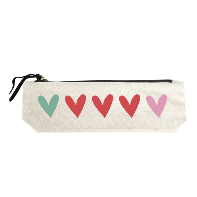 Hearts Pencil Pouch