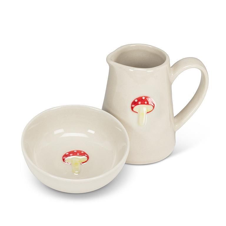 Mushroom Mini Creamer Abb