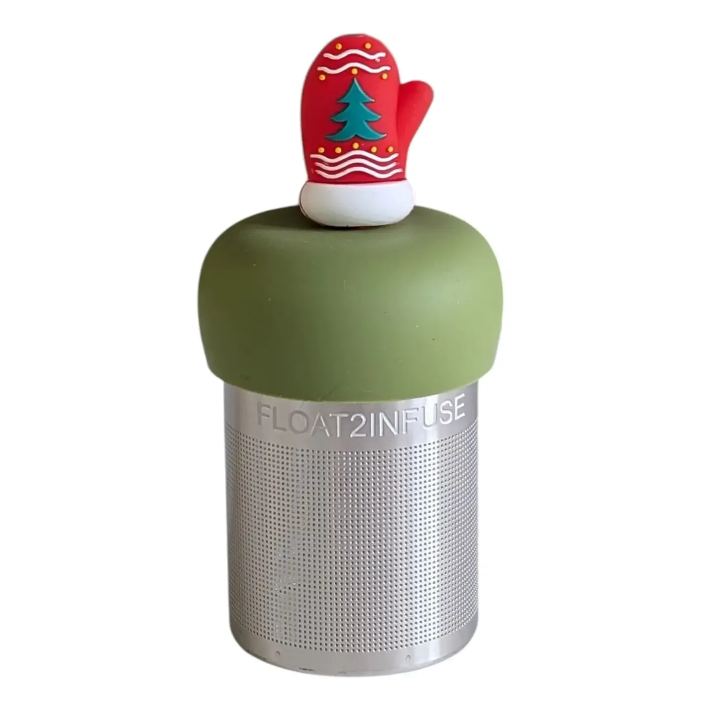 Christmas Tree Mitten Floating Tea Infuser