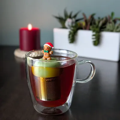 Gingerbread Man Floating Infuser