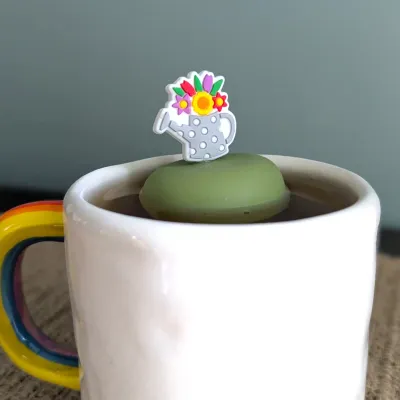 Floral Watering Can Floating Tea Infuser
