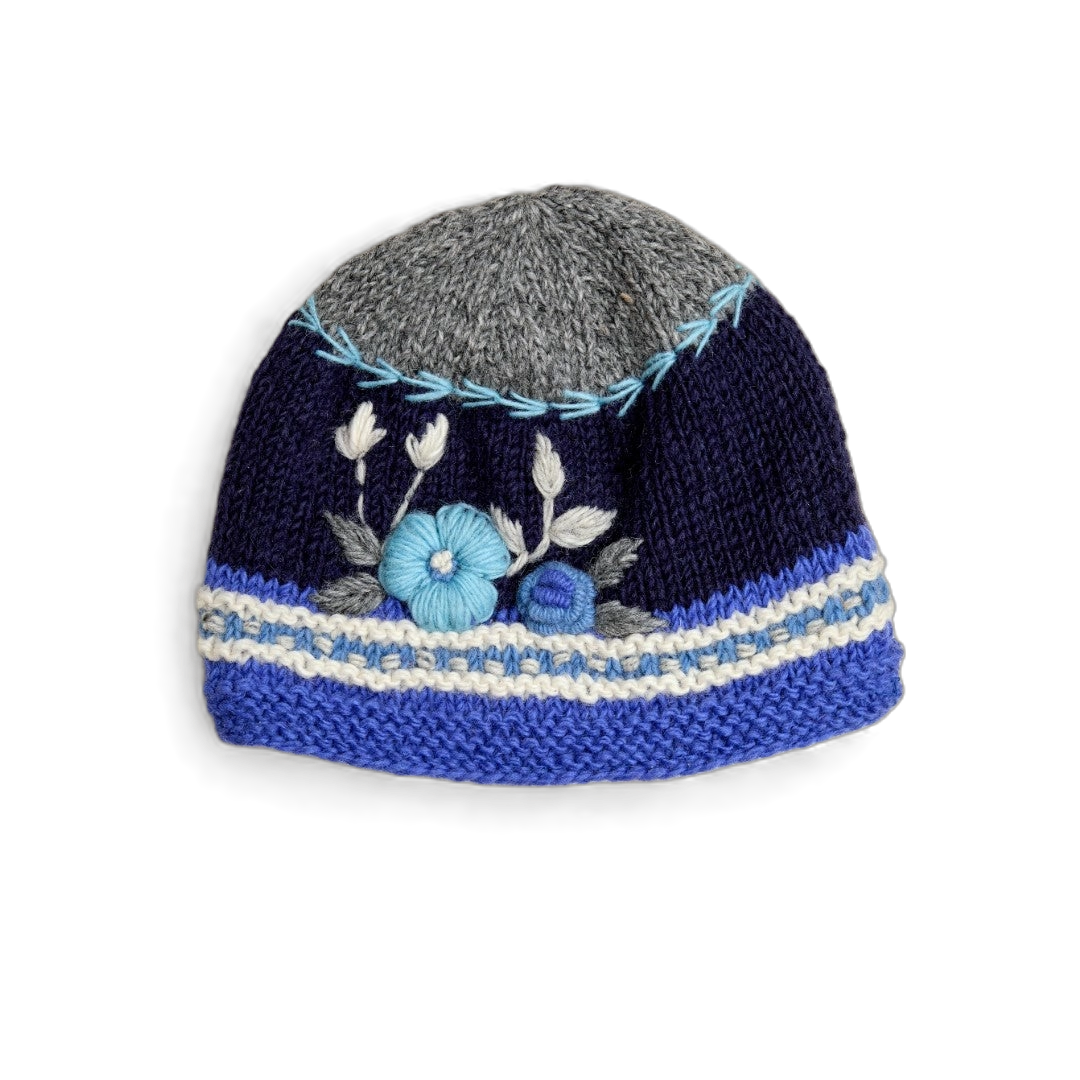 Navy Arctic Knit Hat