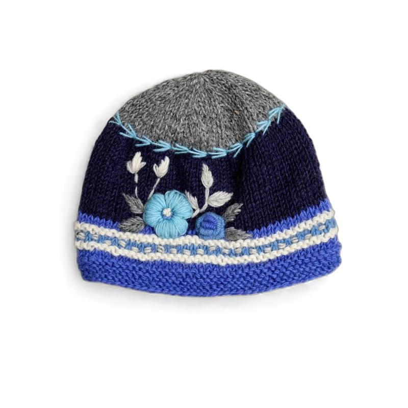 Navy Arctic Knit Hat