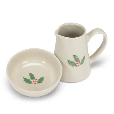 Holiday Mini Creamers and Mini Bowls