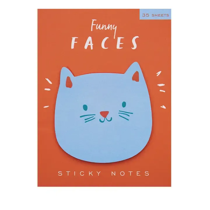 Cat Faces Sticky Notes GOAW